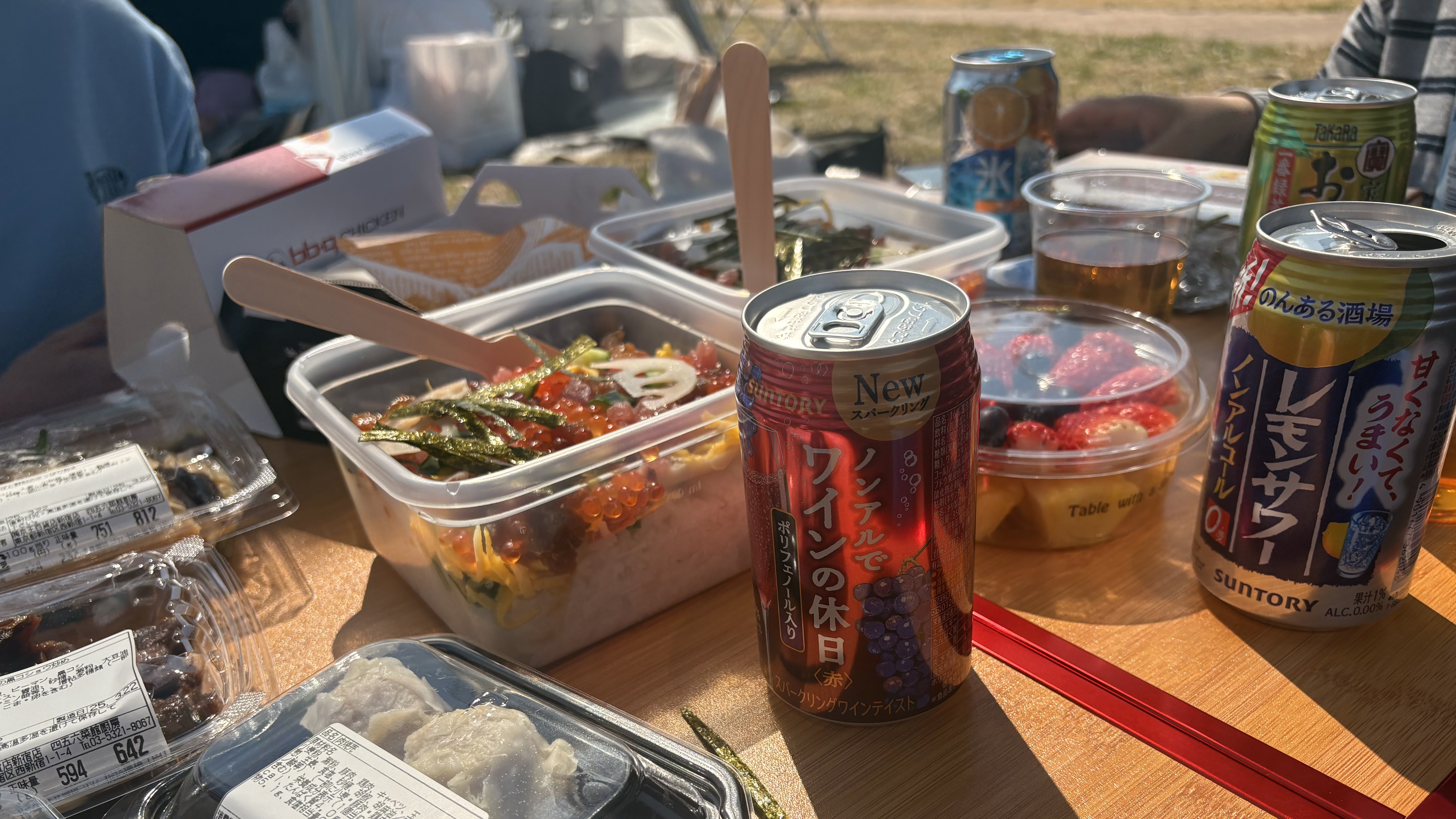 3月のお花見の様子