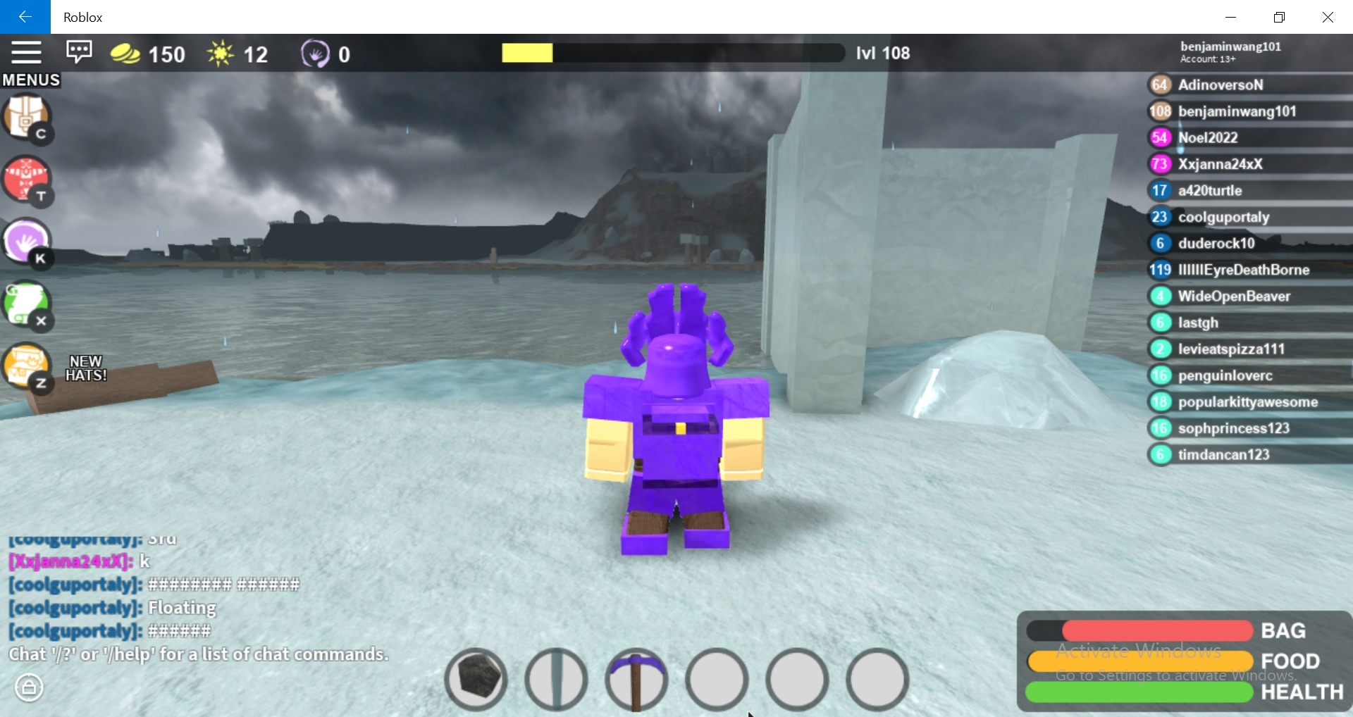 hud roblox