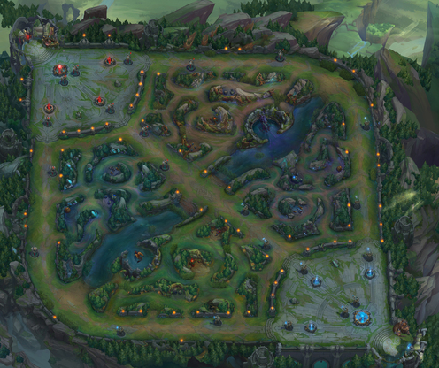 Map Of League Of Legends