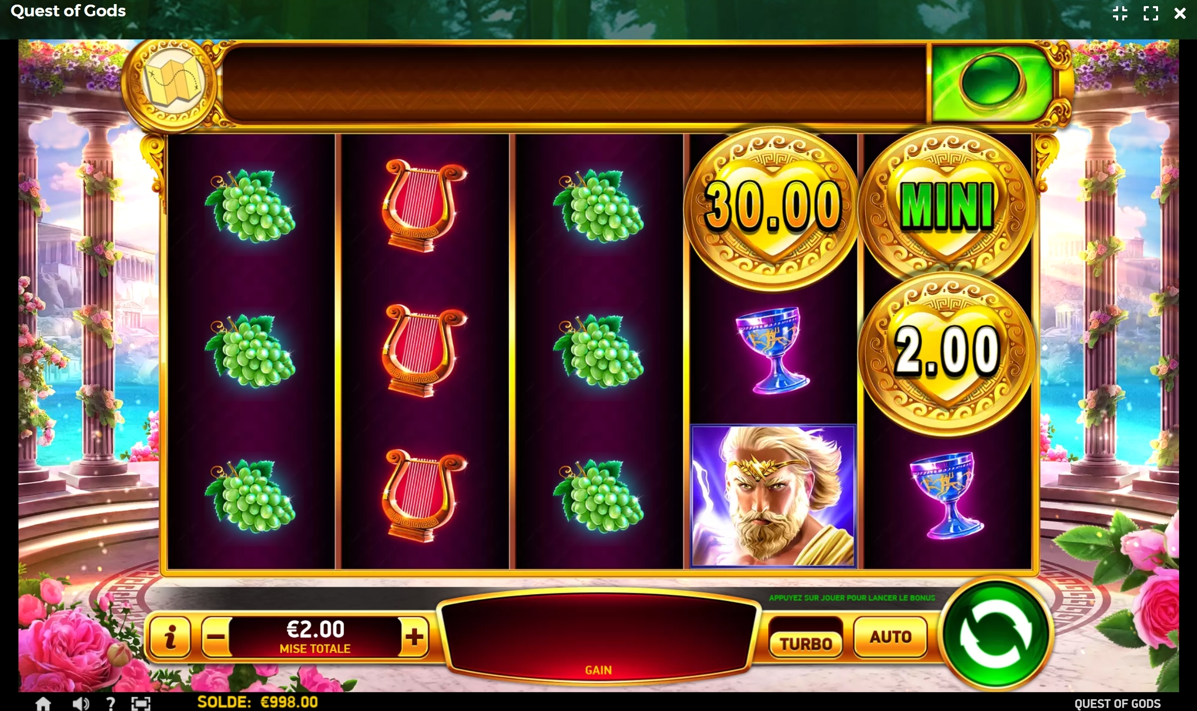 Le Quest of Gods sont l'un des meilleurs jeux de casino Extra à jackpot progressif.