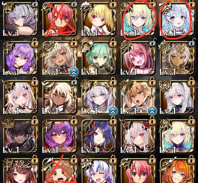 【復帰王子向け】5年ぶりアイギス！手持ち公開で育成キャラを教えてくれ！の参考画像 - わんにゃんランド - アイギス攻略まとめ