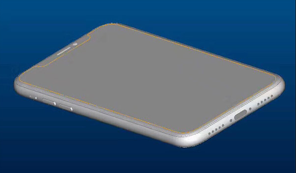 One of the iPhone 8 leaked images (image source: Redmond Pie)