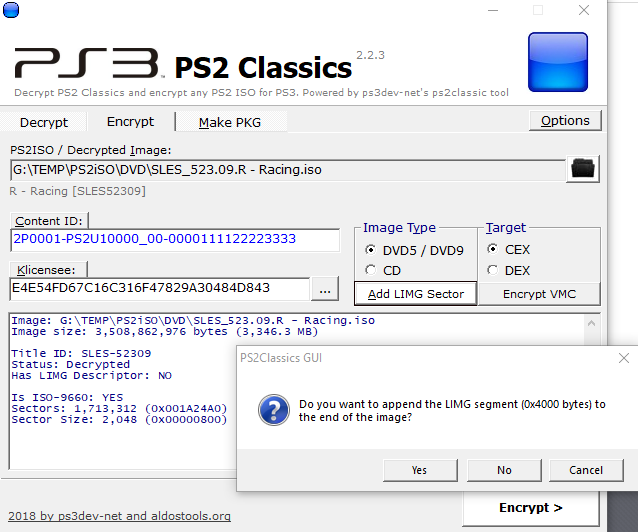 convert ps2 iso to pkg for ps4