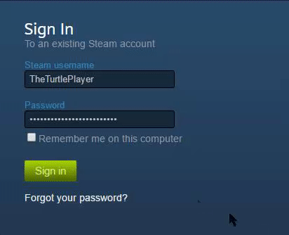 Steam Login for Dummies