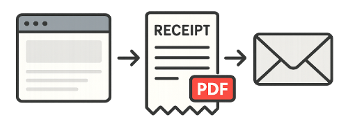 PDF領収証概念図