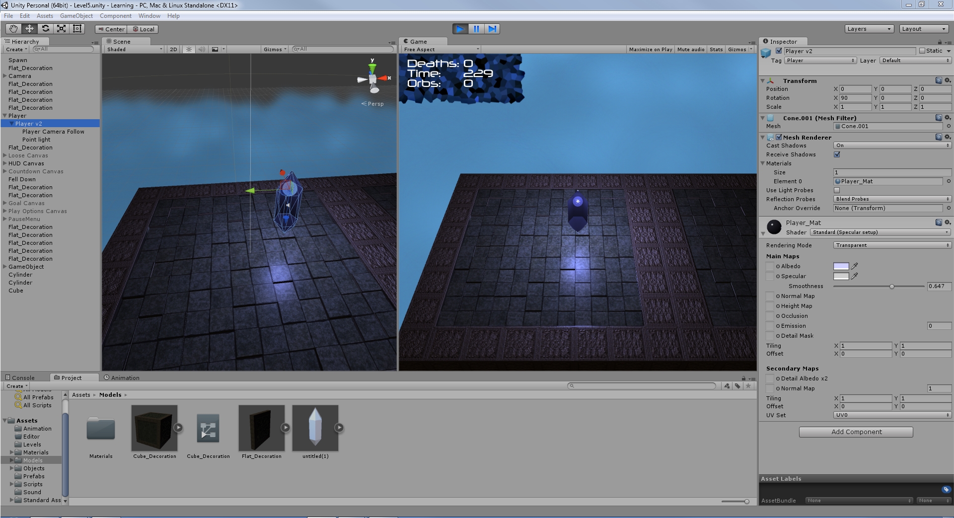 How to make a crystal material in unity? : r/Unity3D