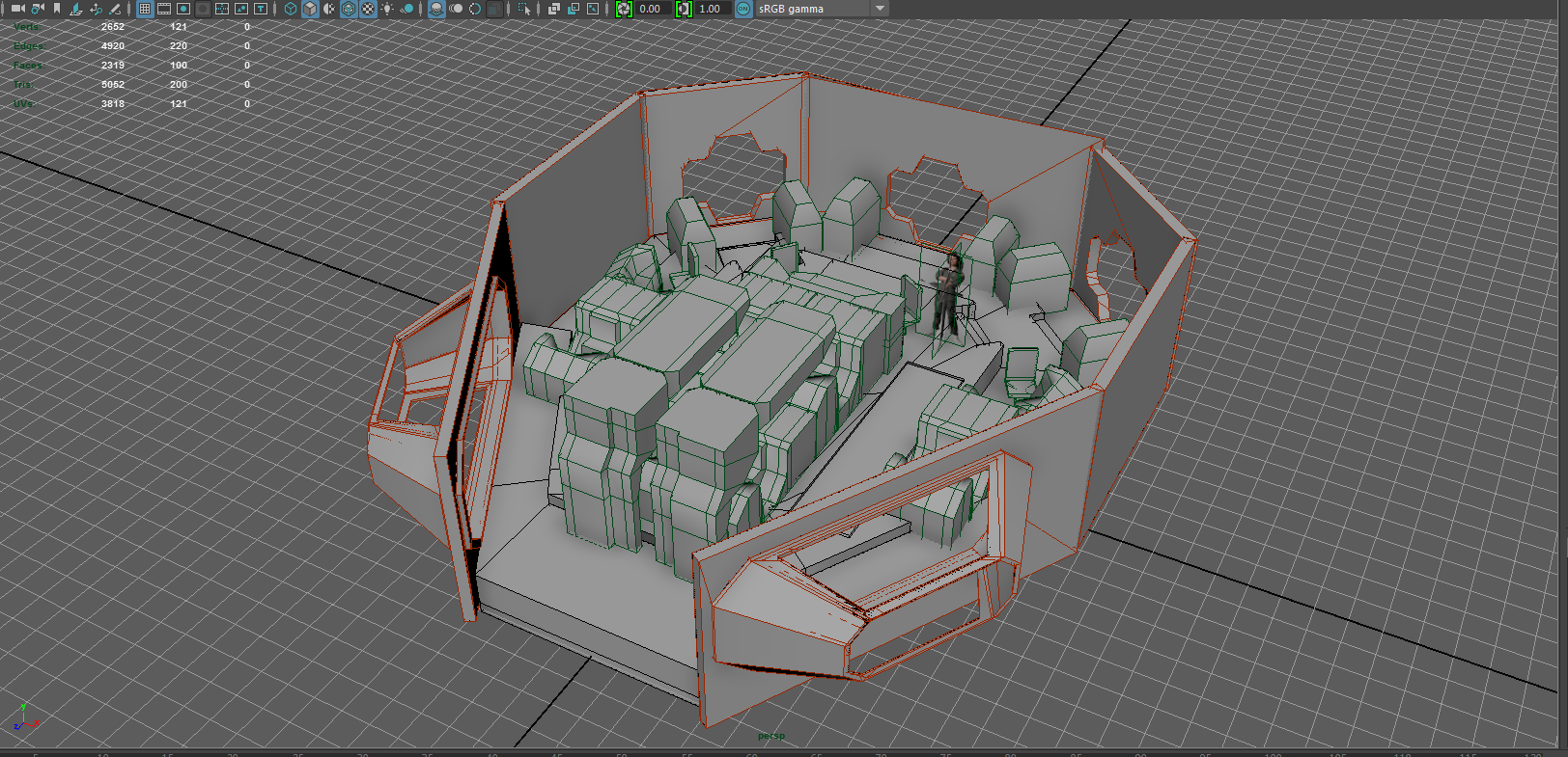 Nostromo Bridge From Alien 1979 Polycount