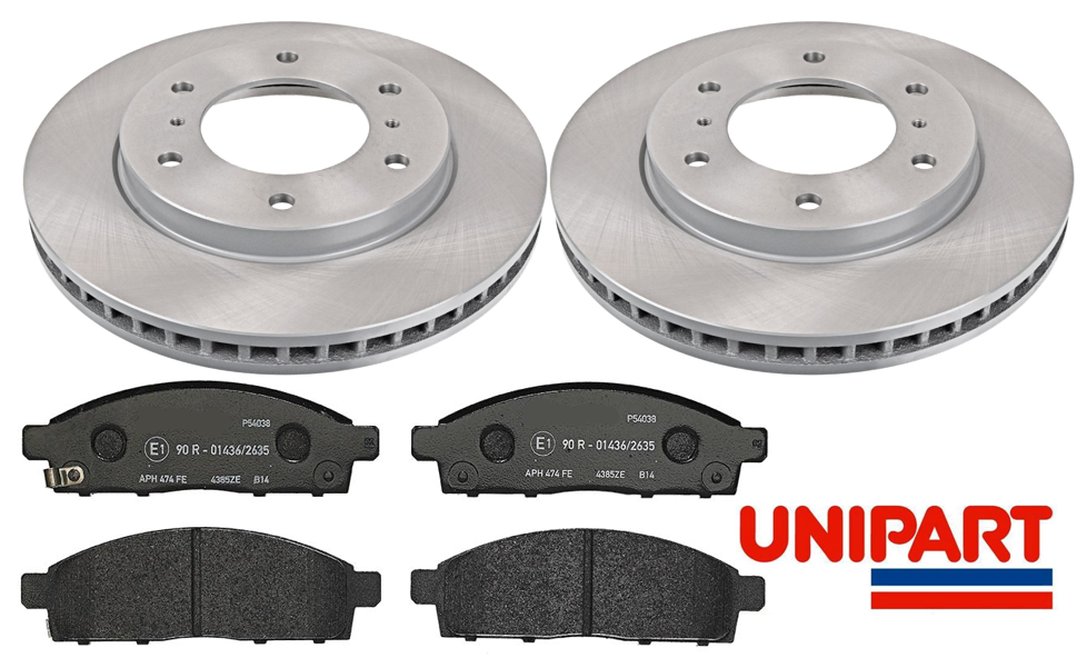 For Mitsubishi L200 2.5 4x4 20062015 Front Brake Discs and Pads