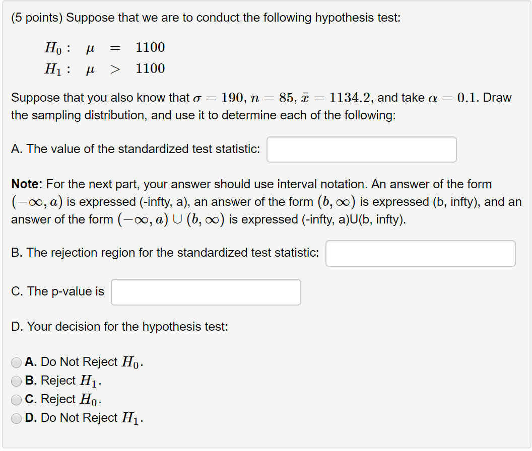 Solved (5 points) Suppose that we are to conduct the