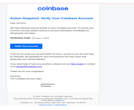Coinbase V26 Letter Inbox To All 2025