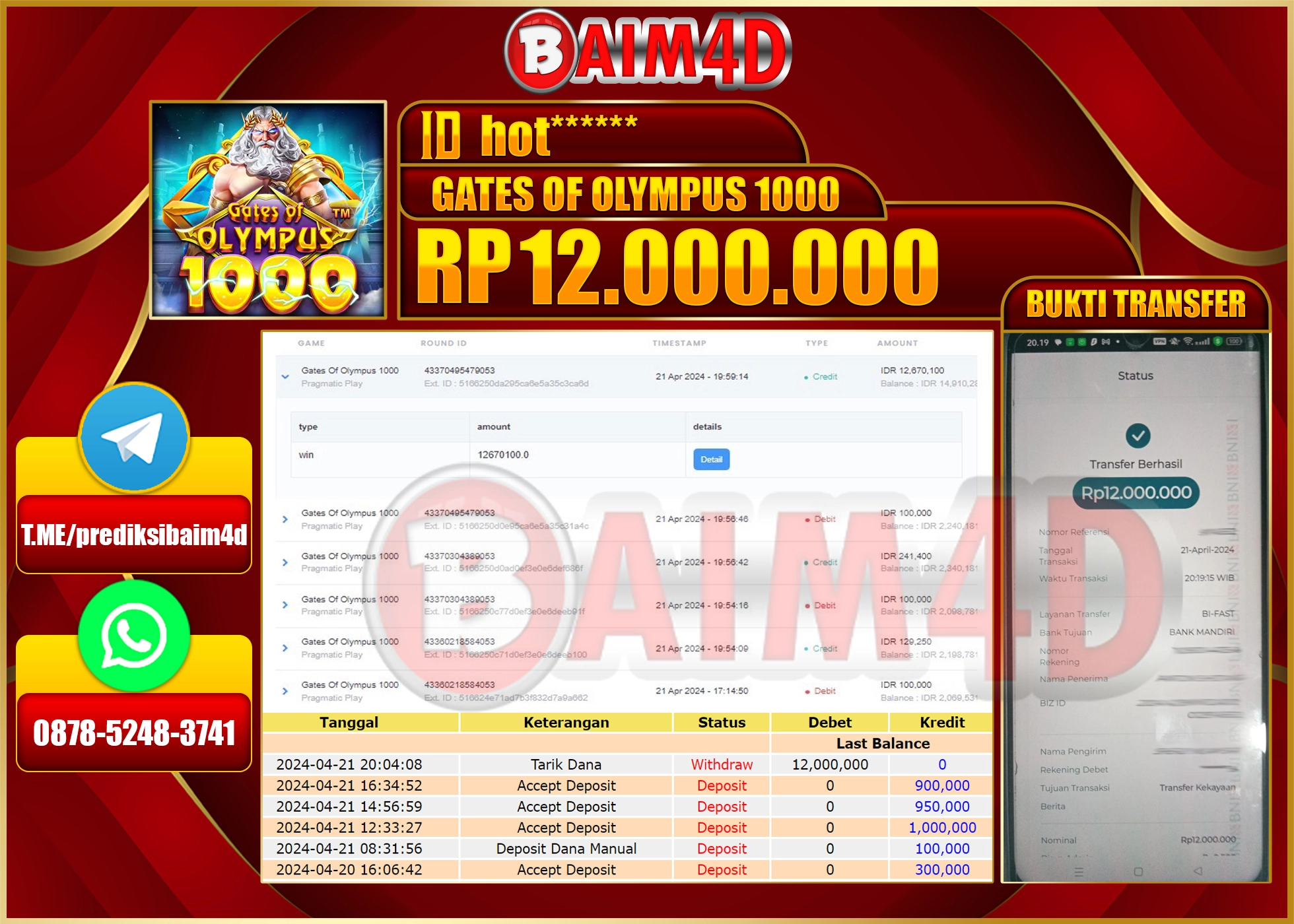 Dapatkan Pembayaran Kemenangan Cepat dan Tuntas di BAIM4D!