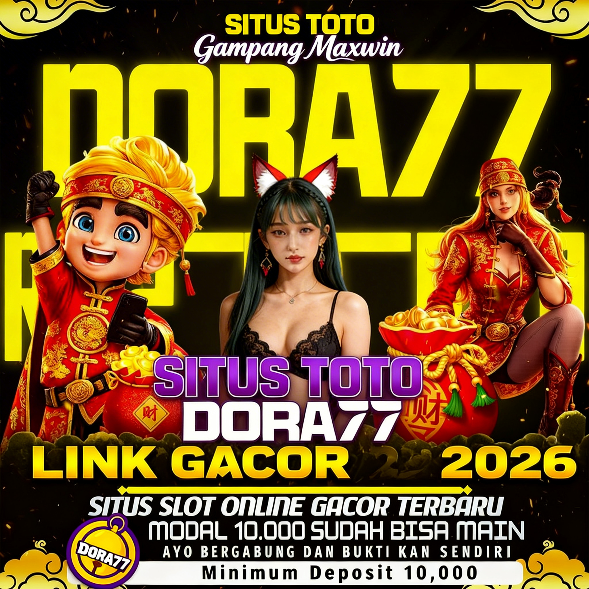 DORA77 🔱 Link Pusat Situs Toto 4D Tempat Slot Gacor Gampang Maxwin & Journal Of Togel Macau Online Terkenal Cuan 2026