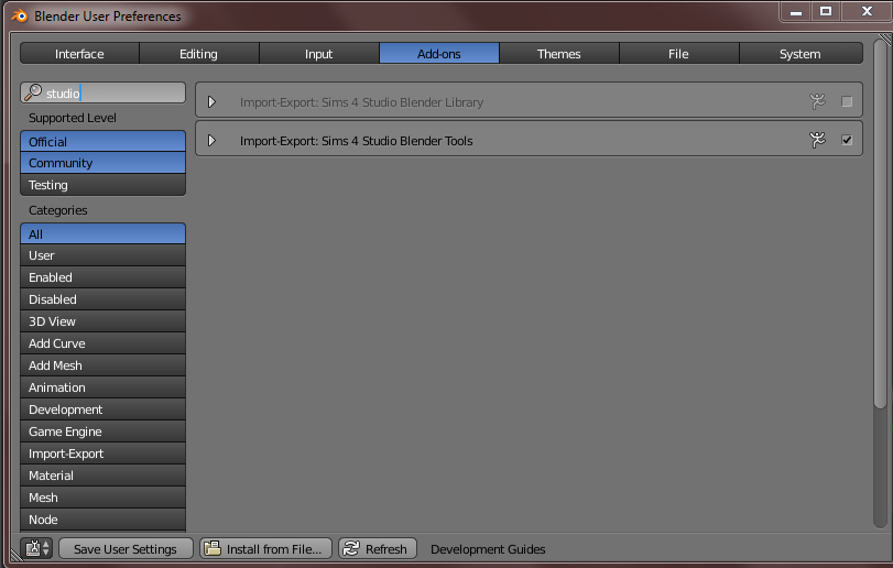 sims 4 studio blender plugins
