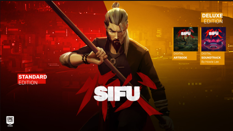 Sifu Deluxe Edition Epic Games Account