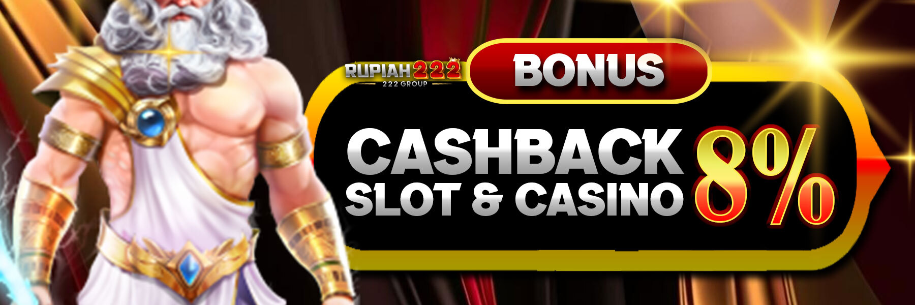 CASHBACK SLOT & CASINO 8%