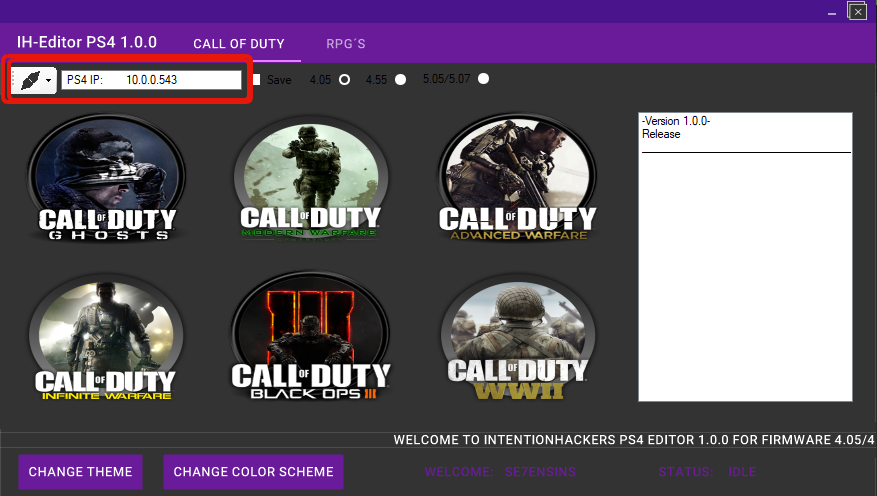 Call of Duty Ghosts: Unlock All PS4 Trophies for Clients by CustomHooker