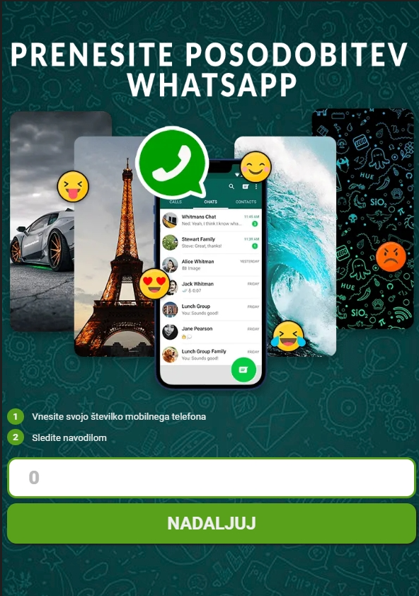 [click2sms] SI | WhatsApp Emoji Update