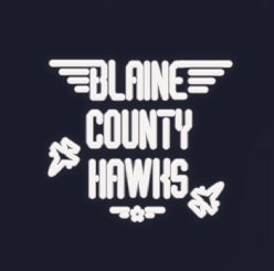 Blaine County Hawks Neon