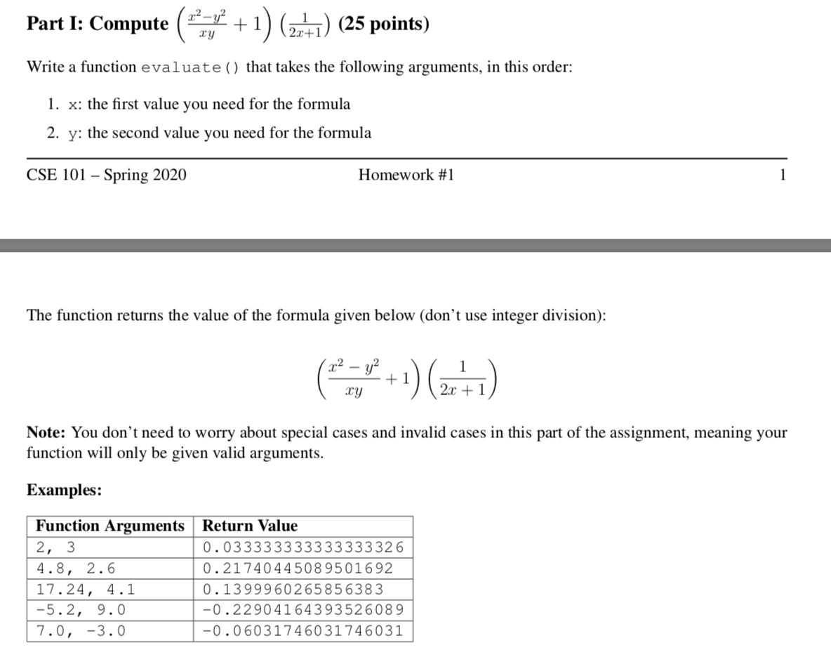 Solved Part I: Compute (* +1) (2+1D) (25 points) Write a | Chegg.com