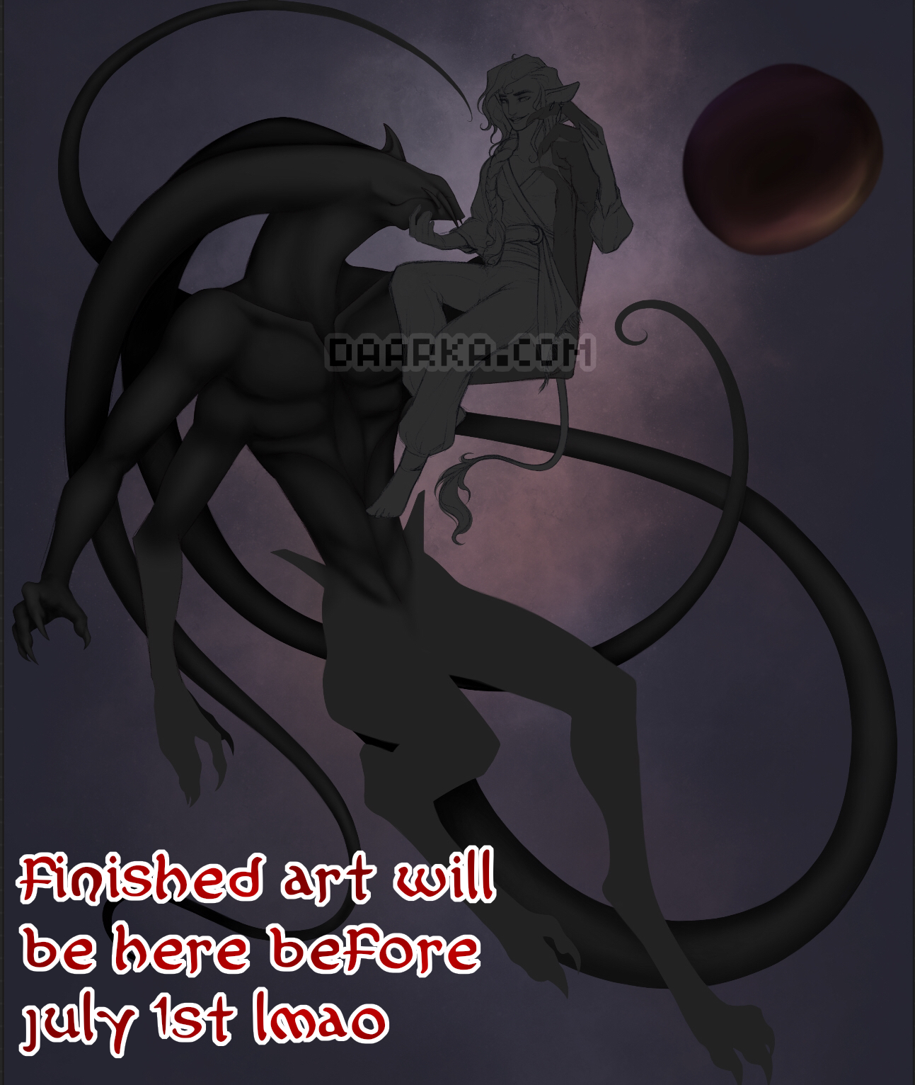 Azrael & Rouhara WIP