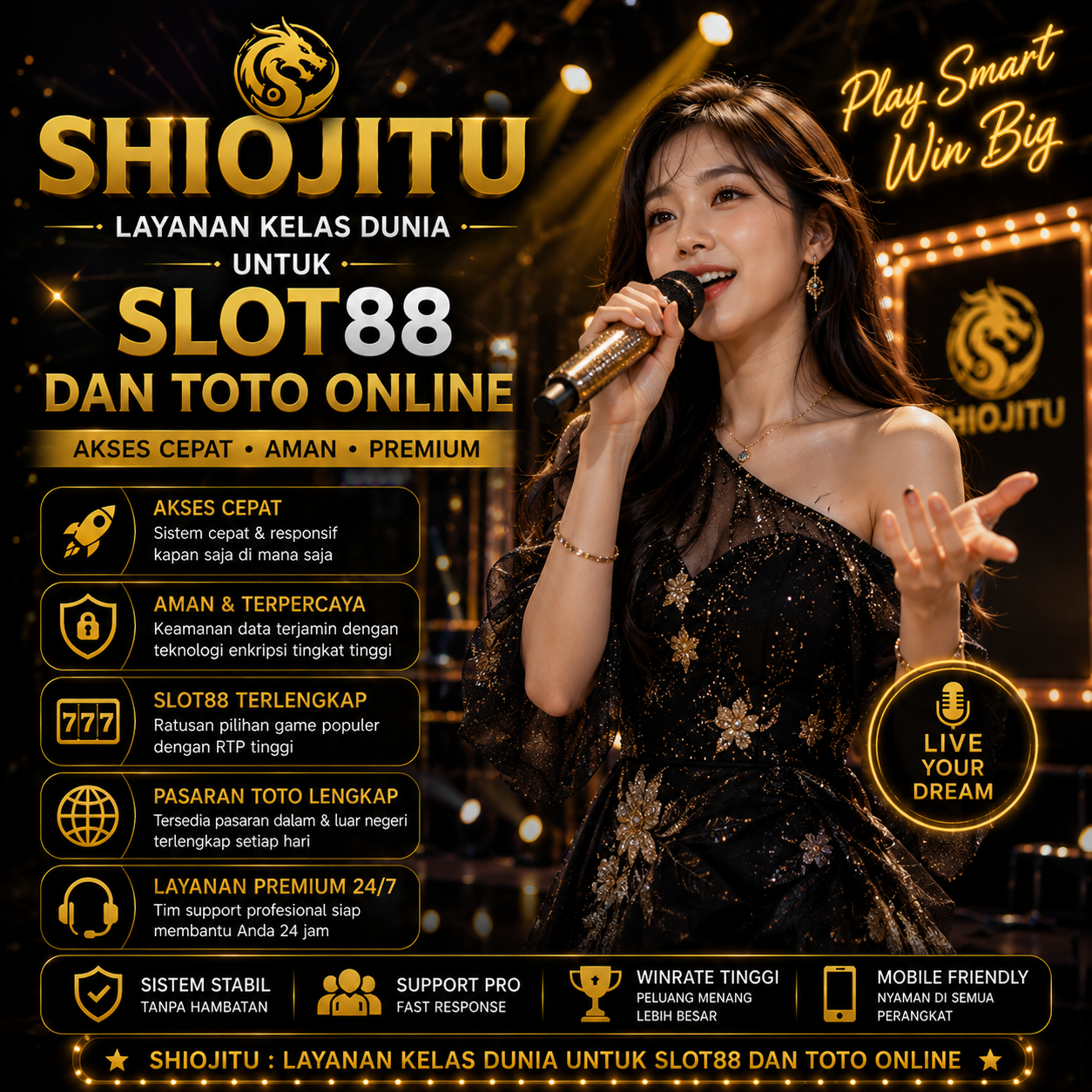 SHIOJITU : Layanan Premium Berbasis Teknologi untuk Slot dan Toto Online