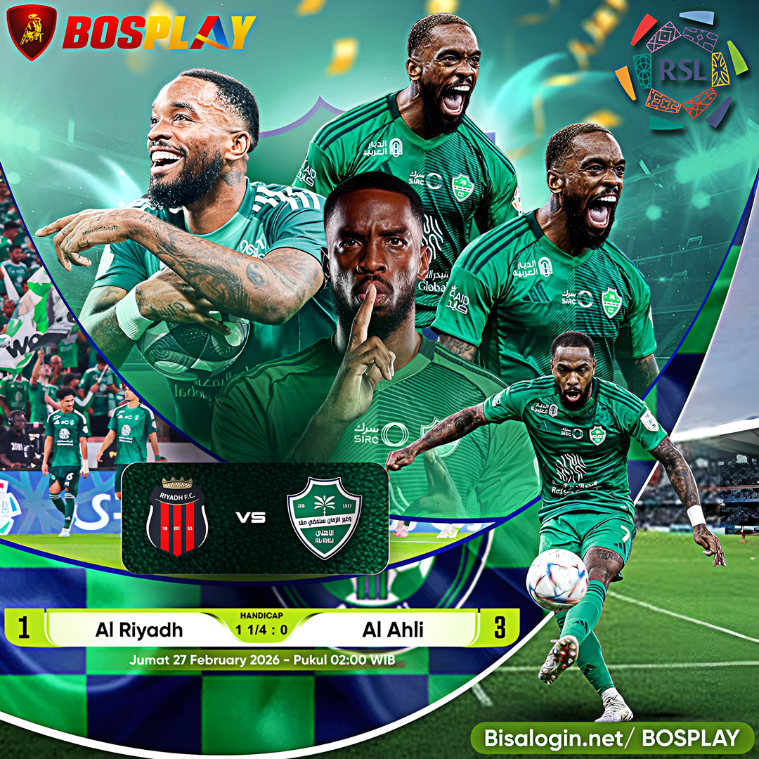 BOSPLAY - AGEN TARUHAN RESMI BOLA TERBAIK DI ASIA