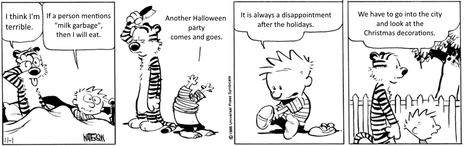 Featured image of post Calvin And Hobbes Reddit I wonder what the difference is