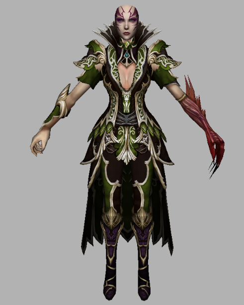 Metin2 - Beautiful green armours 4 races + lycan | Onforum.net - Web ...