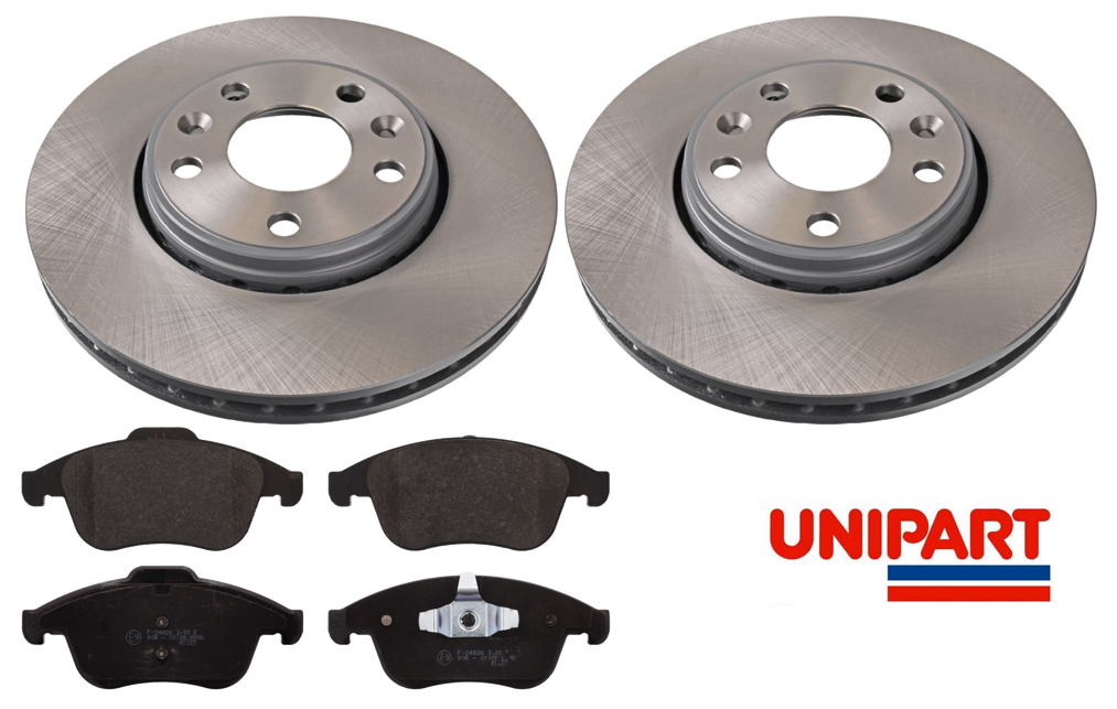 For Renault Grand Scenic MK3 20092016 Front 296mm Brake Discs & Pads Unipart eBay