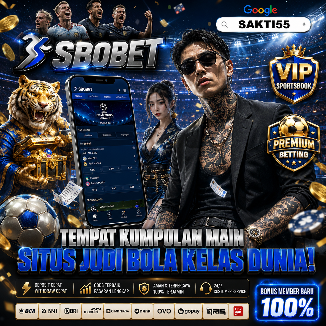 SAKTI55: The Official Website Best Online Gaming Indonesia Number #1 image 1