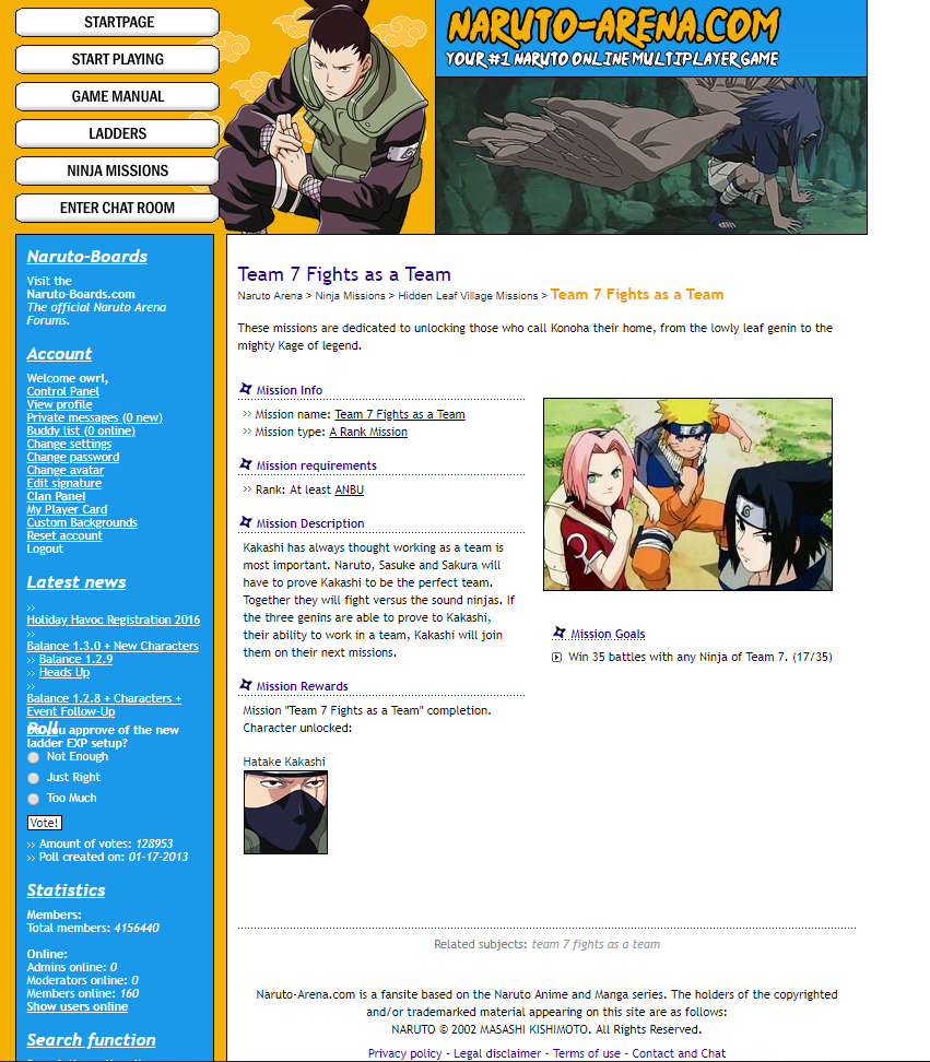 Naruto-Arena Forum Page : r/NarutoArena