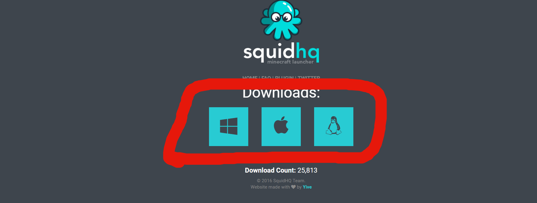 squid hq launcher