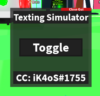 Password For Texting Simulator Roblox