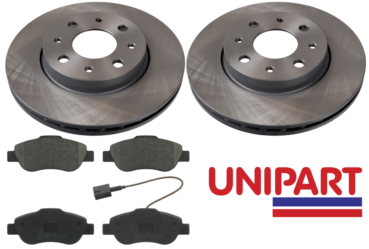 For Ford KA 1.3 TDCi 20082014 (RU8) Front 240mm Brake Discs and Pads Unipart eBay