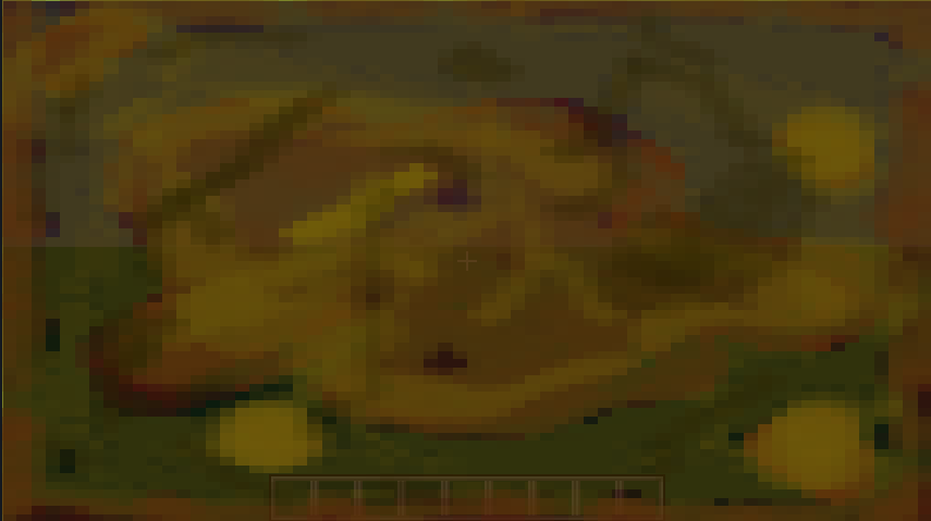 Insect screen splatter