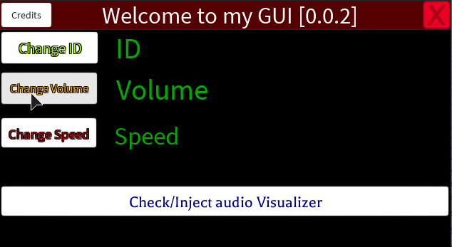 Updated Music Gui 0 0 2 - roblox audio visualizer how to change name