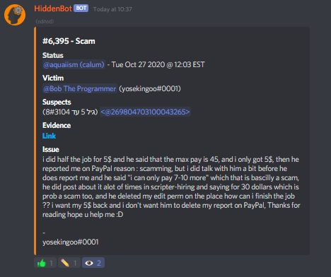 Evidence 1