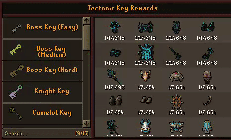 Tectonic Chest & Key