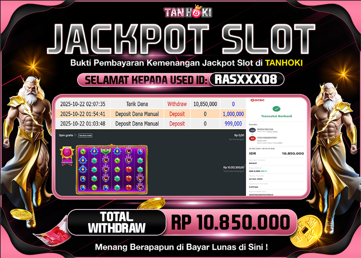 TANHOKI JACKPOT SLOT STARLIGHT PRINCES 1000 Rp.10.850.000,- LUNAS