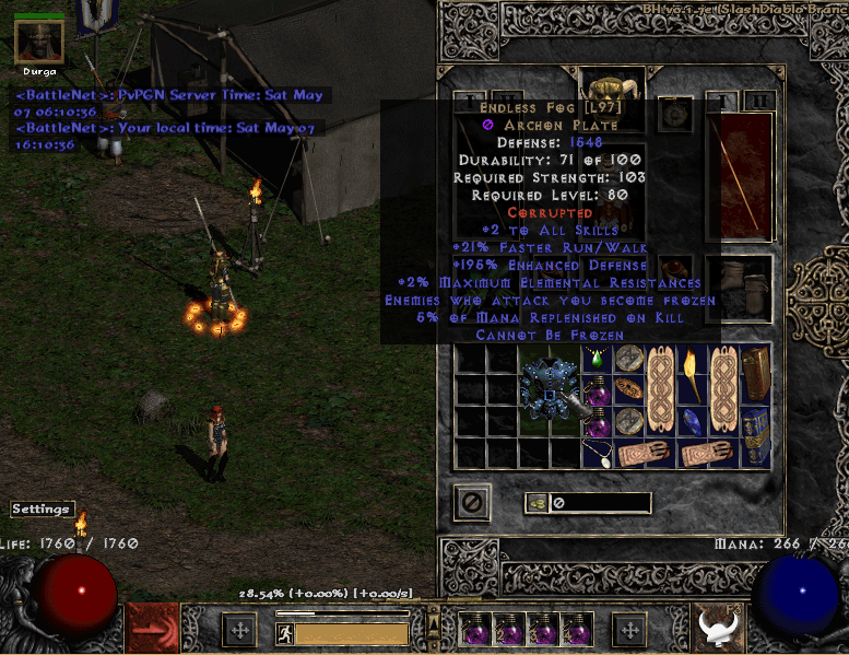 diablo 2 ladder items