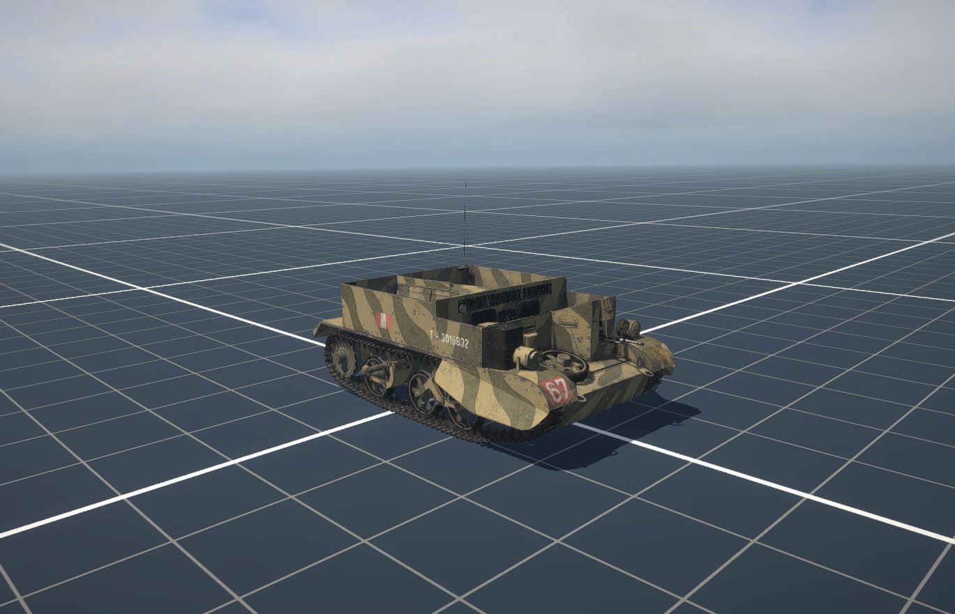 Bren Carrier with 100 rounds drum