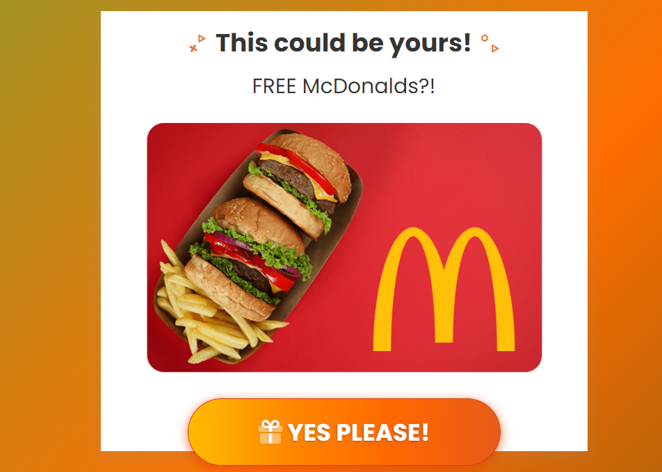 McDonalds Gift Card