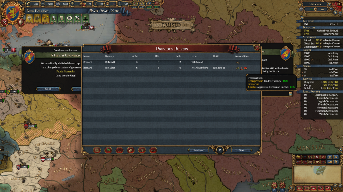 Immortal Ruler not so Immortal r/eu4