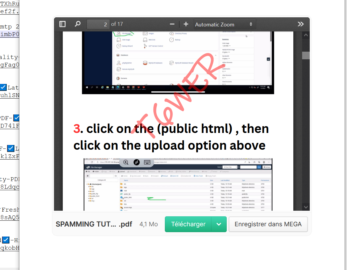SPAMMING TUTORIAL ALL IN ONE ( cpanell setup + smtp 2 sms sending )  📌Fresh-Method☑️-High-Quality-PDF-☑️Latest-