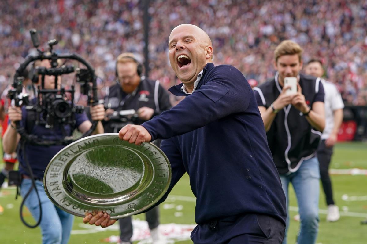 Welke hoofdtrainers werden landskampioen met Feyenoord?