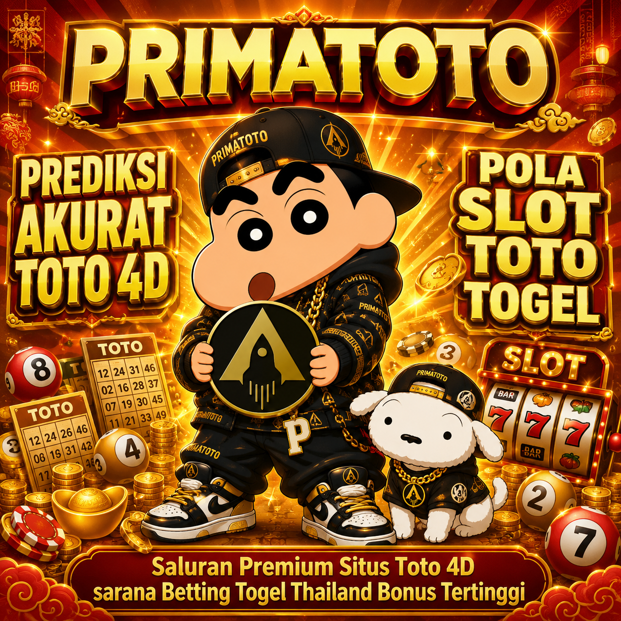 PRIMATOTO : Saluran Premium Situs Toto 4D sarana Betting Togel Thailand Bonus Tertinggi