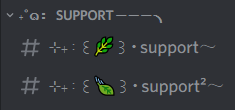 Support