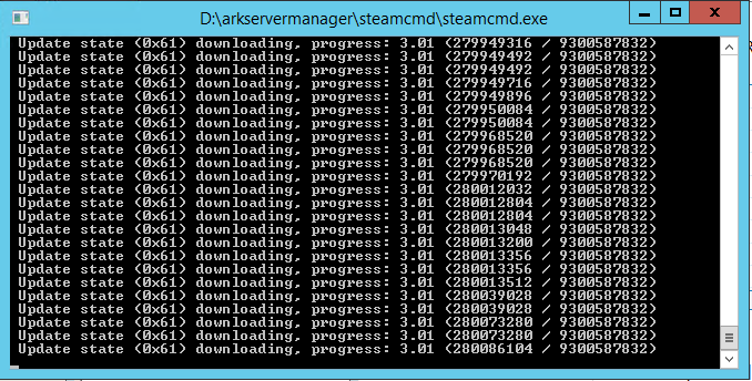 Slow When I Update Install Server Or Mods Ark Server Manager