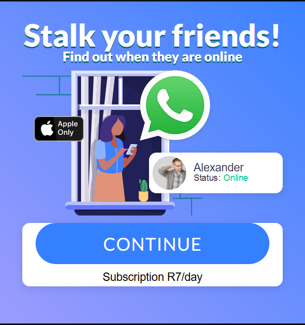 [MO] ZA | WhatsApp Stalk