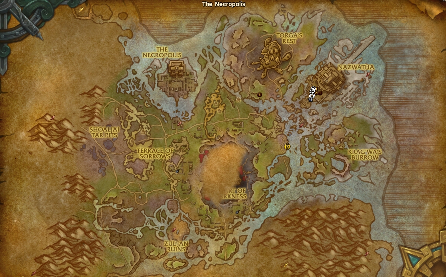 The Necropolis in Nazmir is the coolest zone I've ever seen in WoW ...